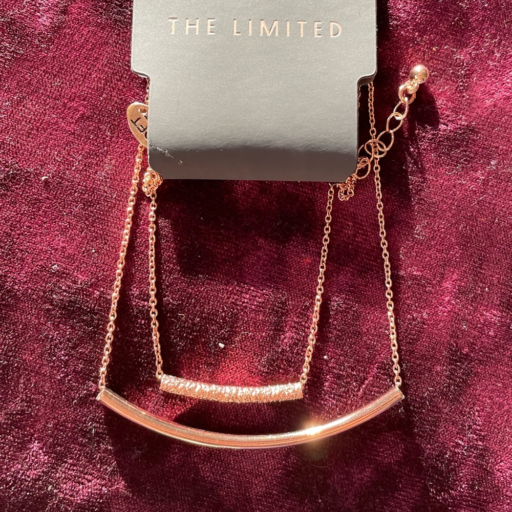 Rose Gold Double Chain Necklace